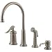 Tools & Hardware : Kitchen Faucet With Handspray by Price Pfister - T26-4YPE in Rustic Pewter