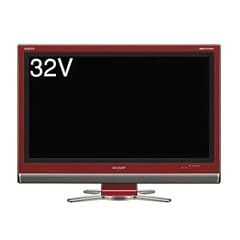 SHARP AQUOS 32V型 地上・BS・110度CSデジタル フルハイビジョン液晶テレビ LC-32DS5-R レッド