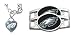 Philadelphia Eagles Heart Bracelet/Shoe Thingz Charm Package