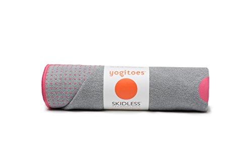 yogitoes Yoga Mat Towel 68" T-Shirt Grey Vibration