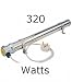 4ft Tubular Greenhouse Heater 320 Watts