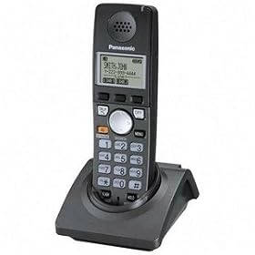 Panasonic KX-TGA670B -Extra Handset for KX6700 Series (2-LINE) - Black