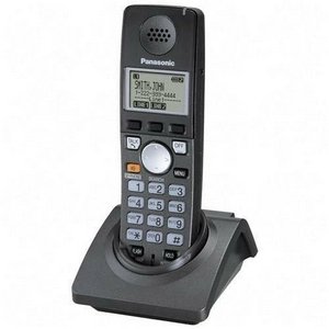 Panasonic KX-TGA670B -Extra Handset for KX6700 Series (2-LINE) - Black by Panasonic