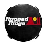 HID OFF ROAD LIGHT COVER 7-INCH SMOKED RUGGED RIDGE PAIR