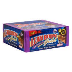 Lean Body Gold Protein Bars: 12pk -cookie twist by Gold Bars