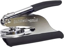 Name and Address Embosser - Ergo Soft Grip