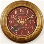 Ashton Sutton Gold Parfum Wall Clock