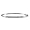 14k White Gold Pave Diamond Bangle Bracelet (1/2 cttw, H-I Color, I1-I2 Clarity)