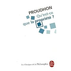 Qu'est-ce que la propri�t� ?
