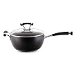 Circulon Contempo Hard Anodized Nonstick 4.5-Quart Covered Saucier