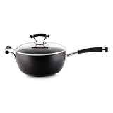 Circulon Contempo Hard Anodized Nonstick 4.5-Quart Covered Saucier