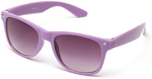 Newbee Fashion® - 80's Classic Blue Brothers Wayfarer Styles Vintage Retro Solid Color Sunglasses