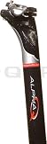 Alpha Q ProLite Carbon 31.6 x 350mm Seatpost Woven Carbon Finish