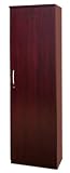 Wardrobe Cabinet with Right Hinge in Sierra Cherry - Mayline Office Furniture - VWRDRCRY