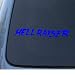 HELL RAISER - Car, Truck, Notebook, Vinyl Decal Sticker #1272 | Vinyl Color: Blue