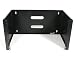 StarTech.com 6U 12-Inch Deep Wall Mounting Bracket for Patch Panel, WALLMOUNT6 (Black)