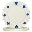 100 Suited Composite Chips - White