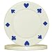 100 Suited Composite Chips - White