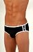 Pistol Pete Rugby Swimsuit - Black