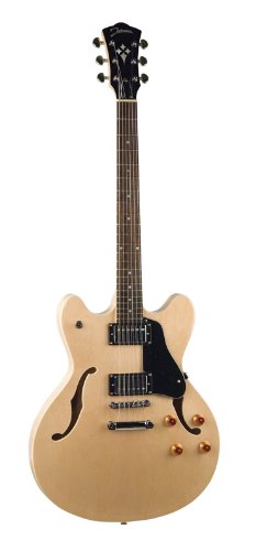 Johnson JS-500-NA Grooveyard Electric Guitar, Natural