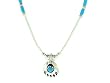 Sterling-silver Southwestern Bear Paw Liquid Silver Pendant-necklaces