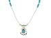 Sterling-silver Southwestern Bear Paw Liquid Silver Pendant-necklaces