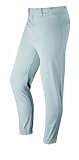 Wilson Adult Heavyweight Poly Warp Knit Baseball Pant with 28 Inch Inseam, Grey, X-Large
