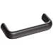Elesa M.643 High Resilience Polypropylene Pull Handle, Matte Finish, 1/4"-20 Threaded Holes, Oval Grip, 3-3/8" Center to Center, 1-23/32" Projection (Pack of 1)