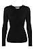 Zeagoo Women's Sexy Lace Up Deep V Neck Long Sleeve Top Blouse