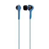 Skullcandy Smokin Bud Mic Headphones - Light Blue / Navy
