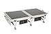 Bon Chef 50142-1 Display Stand, 38" x 17" x 8-1/2", Double, with Two Induction Stove, 110V/60/1-ph, 1800W, Cord and Plug (Crate Charge Included)