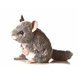 PLUSH CHINCHILLA STUFFED TOY 8"