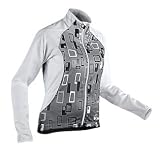 Sugoi Womens Wink Jersey, Large, White/Black