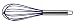 Fackelmann 43056 Schneebesen Silikon 28cm