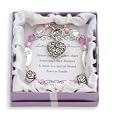 D.M. Crystal Expressively Yours Bracelet - Sister, Friend, Forever Silver