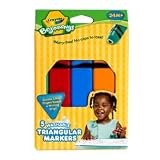 Crayola Washable Triangular Markers (1 box, 5 ct.)