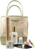 Estee Lauder Travel Set Straw Summer Bag 7 Piece Kit