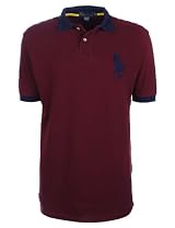 Ralph Lauren Mens Polo Shirt Big Pony Burgundy