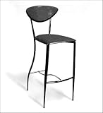 Euro Style 0-1562 Gloria-B Leather Black/Chrome 2 Pack
