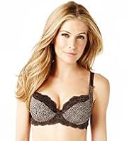 Per Una Jasmine Lace & Animal Print Padded Balcony B-DD Bra