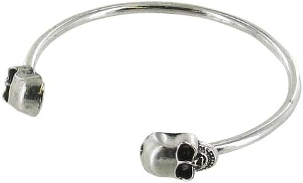 Unisex Bangle Skull Fashion Bracelet Punk Rock Gothic