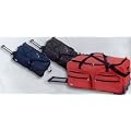 Trolley-Reisetasche - 3 Rollen - XXL-Volumen - 76cm - 103 Liter - Blau