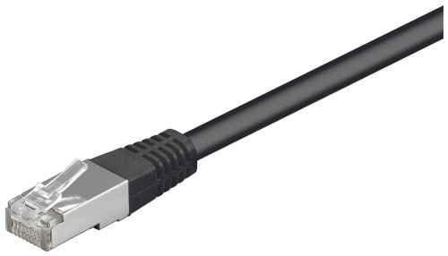 Wentronic CAT5e FTP Netzwerkkabel (2x RJ45, 10m) schwarz