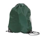Shugon drawstring back pack, gym sack Green