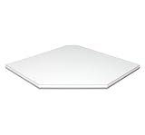 Creative Connectors 6990435 Invisible Mount Corner Wooden Shelving, 22-Inch, White