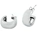 Sterling Jumbo Silver Hoop Earrings