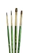 Princeton Brush Set Camel Round 1, 3, Shader 4, 6
