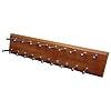 Easy Track RA1200-C Molded Wood Tie Rack, Cherry, 20 Hooks