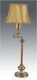 Grandrich ES-231N Energy Saving 31 Full Spectrum Swing Arm Table Lamp in Antique Brass