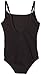 Danskin Big Girls' Camisole Leotard, Black, Large (12-14)